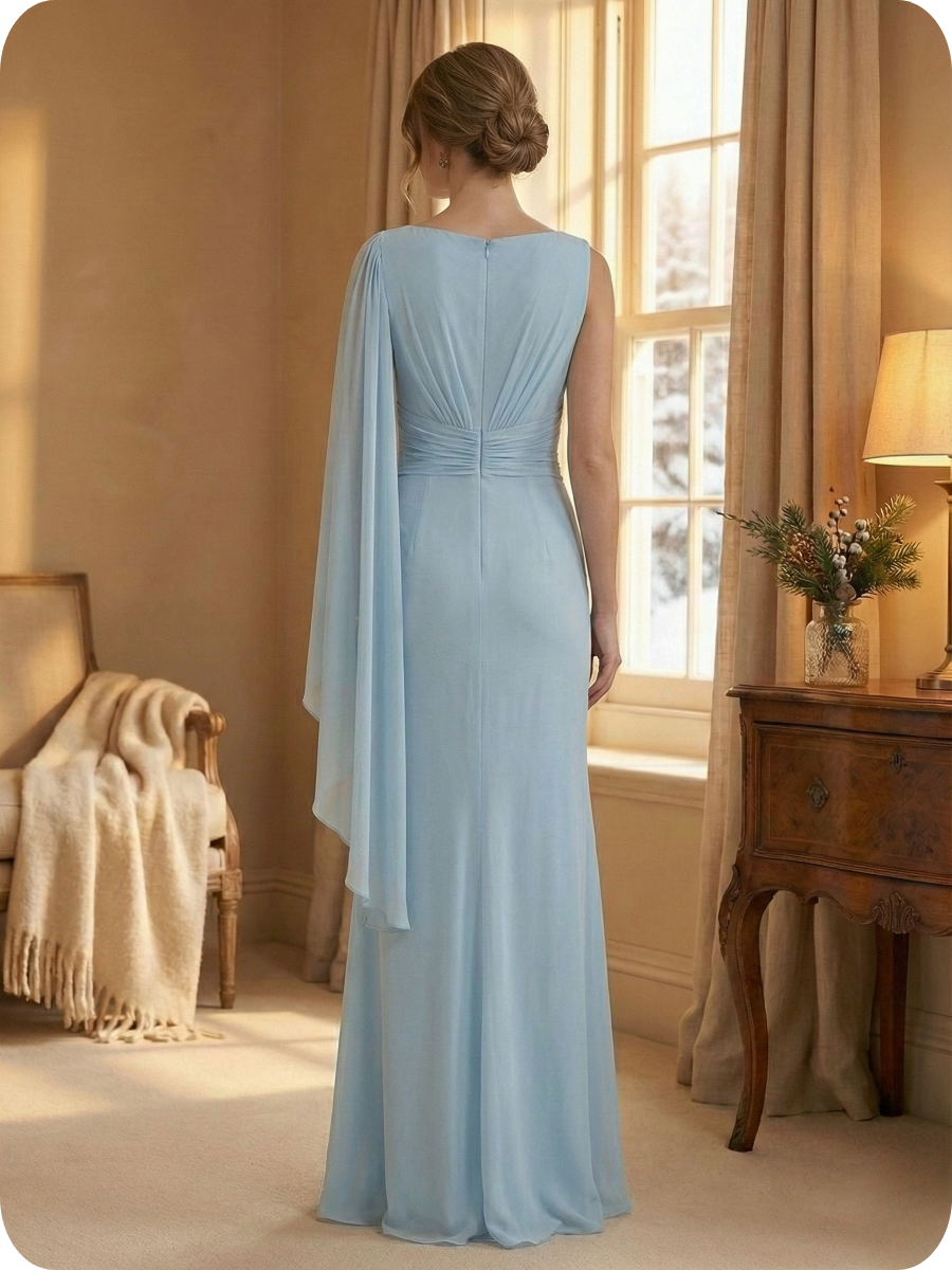 Éléonore™ — Robe maxi fluide aux lignes raffinées